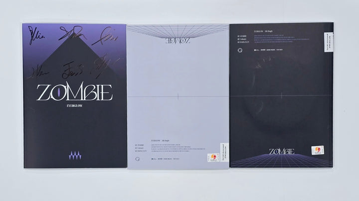 Everglow "ZOMBIE " - Hand Autographed(Signed) Promo Album [24.6.14] - HALLYUSUPERSTORE