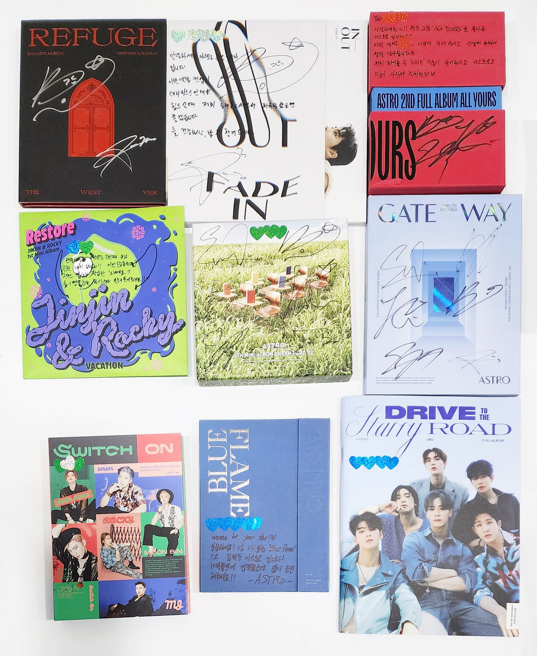 ASTRO - Hand Autographed(Signed) Promo Album [24.6.14] - HALLYUSUPERSTORE