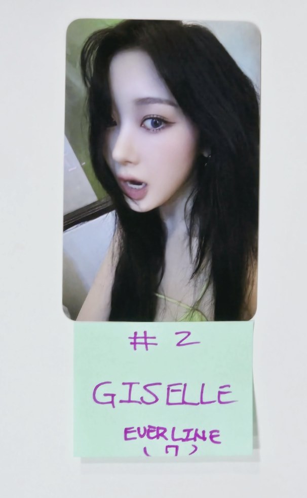 Aespa "Armageddon : The Mystery Circle" - Everline Event Photocard (My Power Ver.) [24.6.14] - HALLYUSUPERSTORE