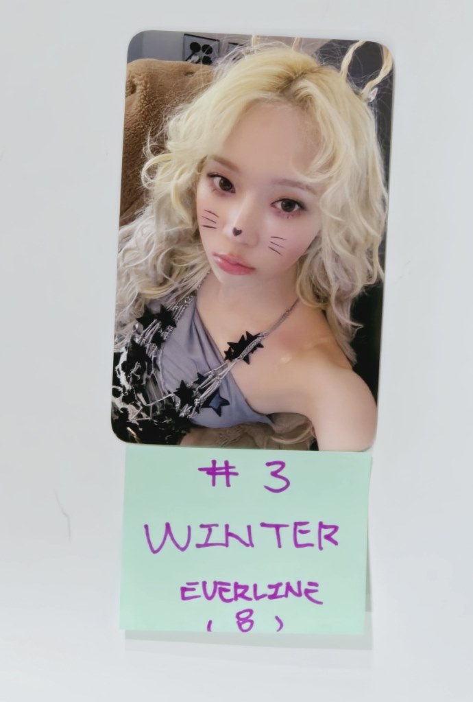 Aespa "Armageddon : The Mystery Circle" - Everline Event Photocard (My Power Ver.) [24.6.14] - HALLYUSUPERSTORE