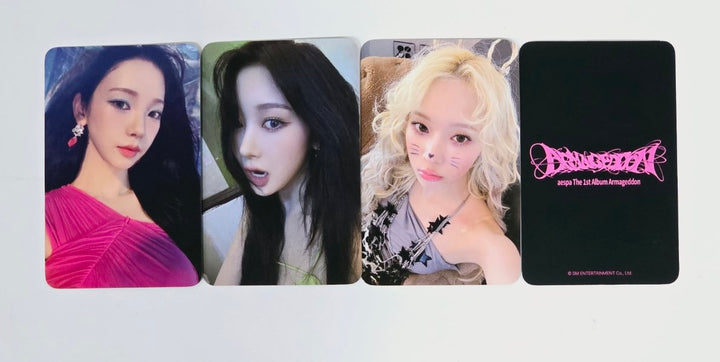 Aespa "Armageddon : The Mystery Circle" - Everline Event Photocard (My Power Ver.) [24.6.14] - HALLYUSUPERSTORE