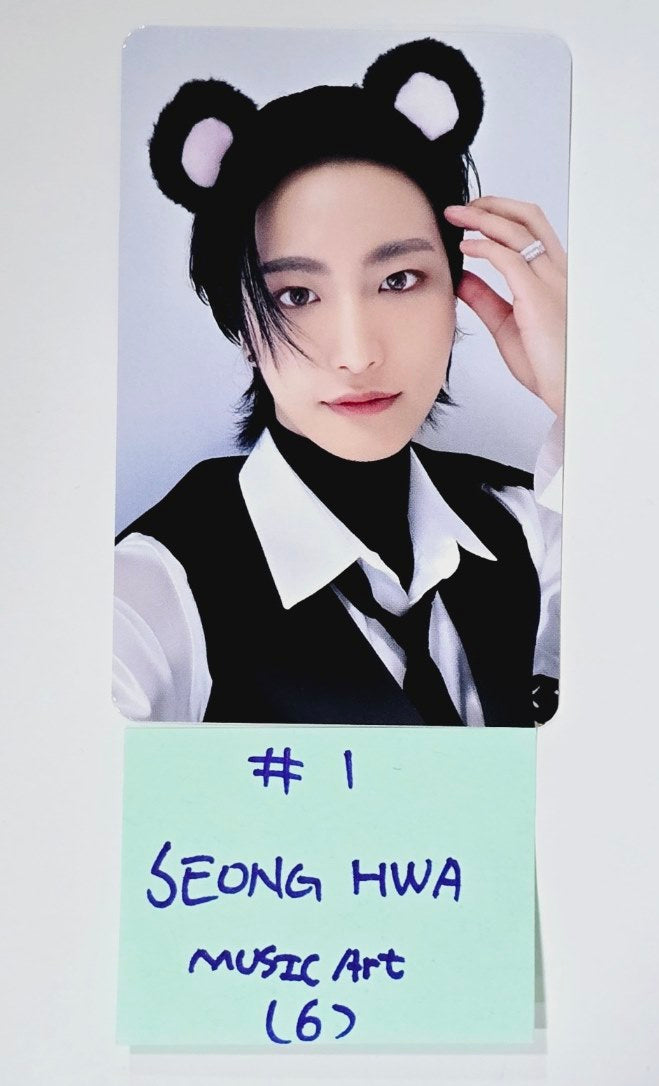 Ateez "GOLDEN HOUR : Part.1" - Music Art Fansign Event Photocard [Digipack Ver.] [24.6.14] - HALLYUSUPERSTORE