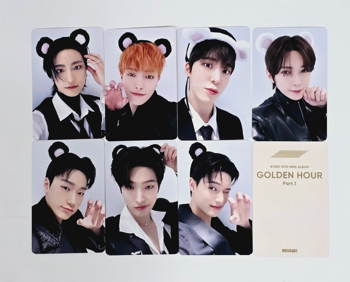 Ateez "GOLDEN HOUR : Part.1" - Music Art Fansign Event Photocard [Digipack Ver.] [24.6.14] - HALLYUSUPERSTORE