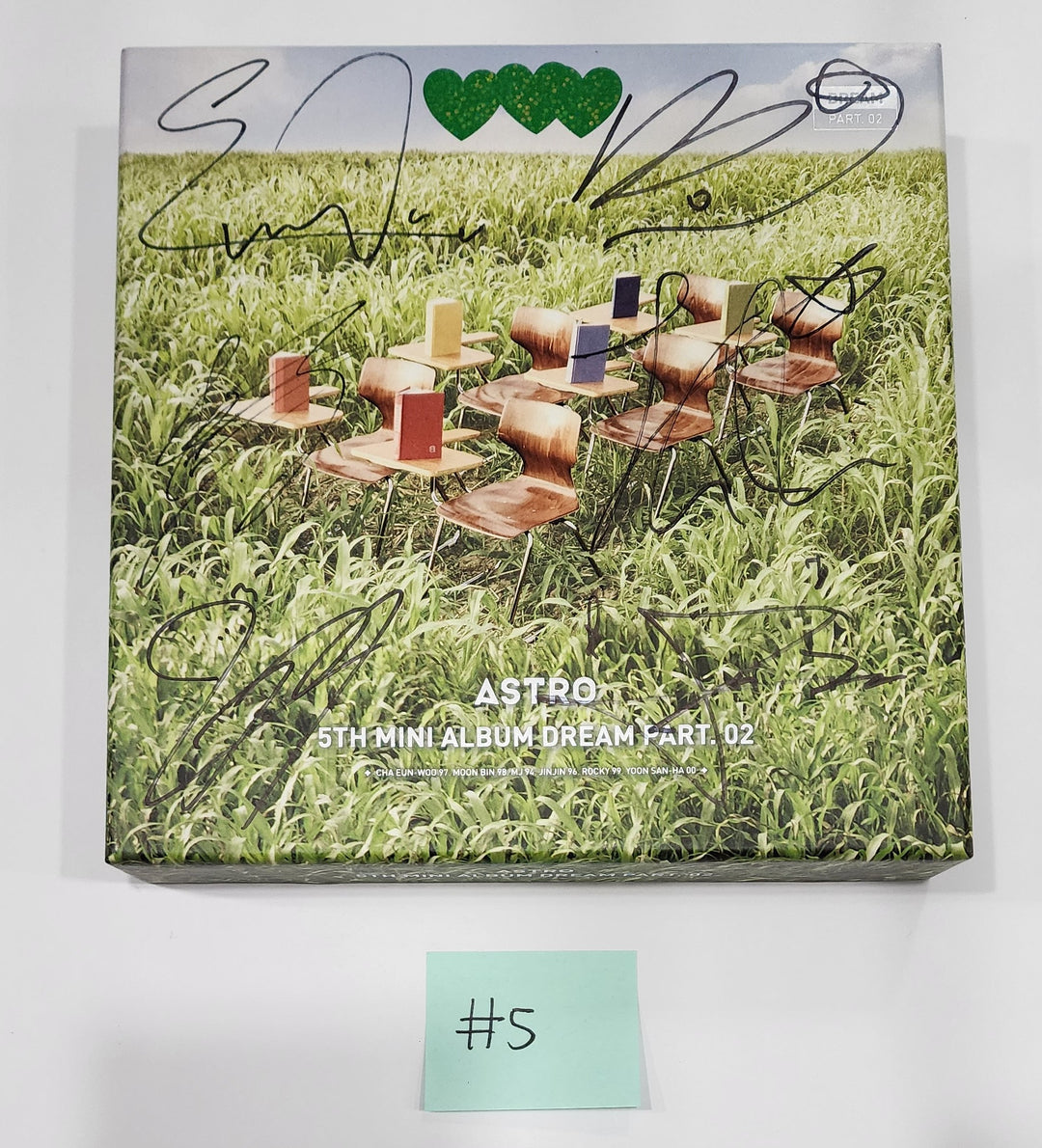 ASTRO - Hand Autographed(Signed) Promo Album [24.6.14] - HALLYUSUPERSTORE