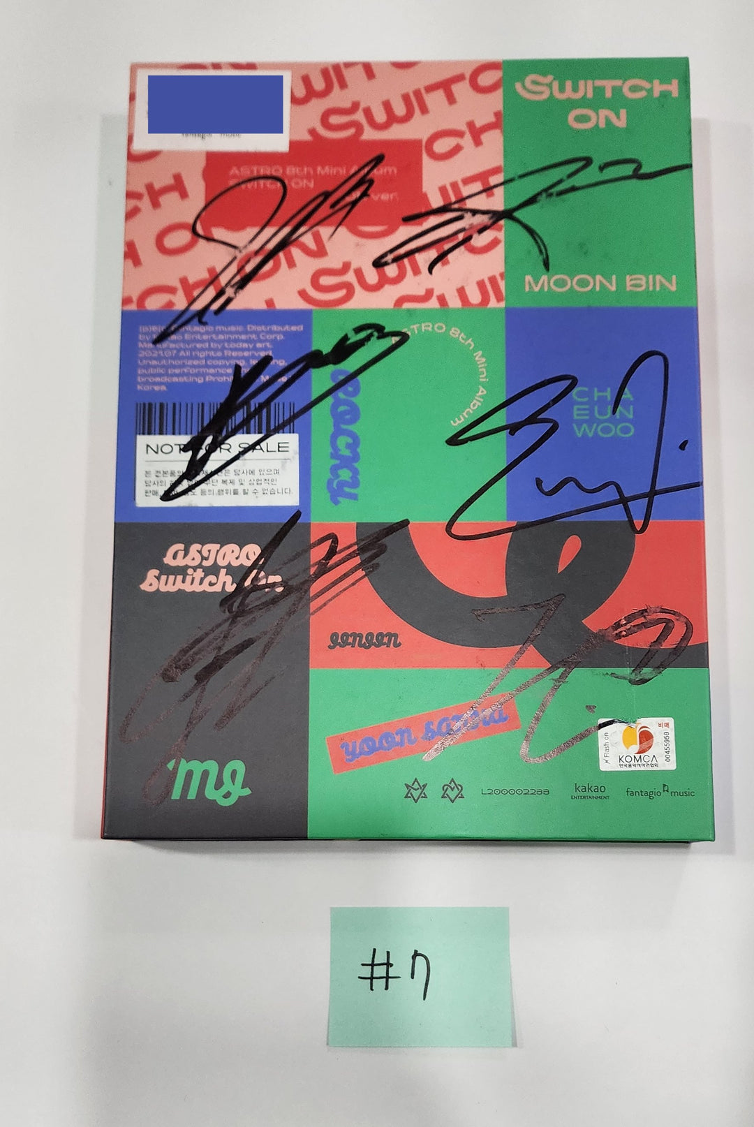 ASTRO - Hand Autographed(Signed) Promo Album [24.6.14] - HALLYUSUPERSTORE