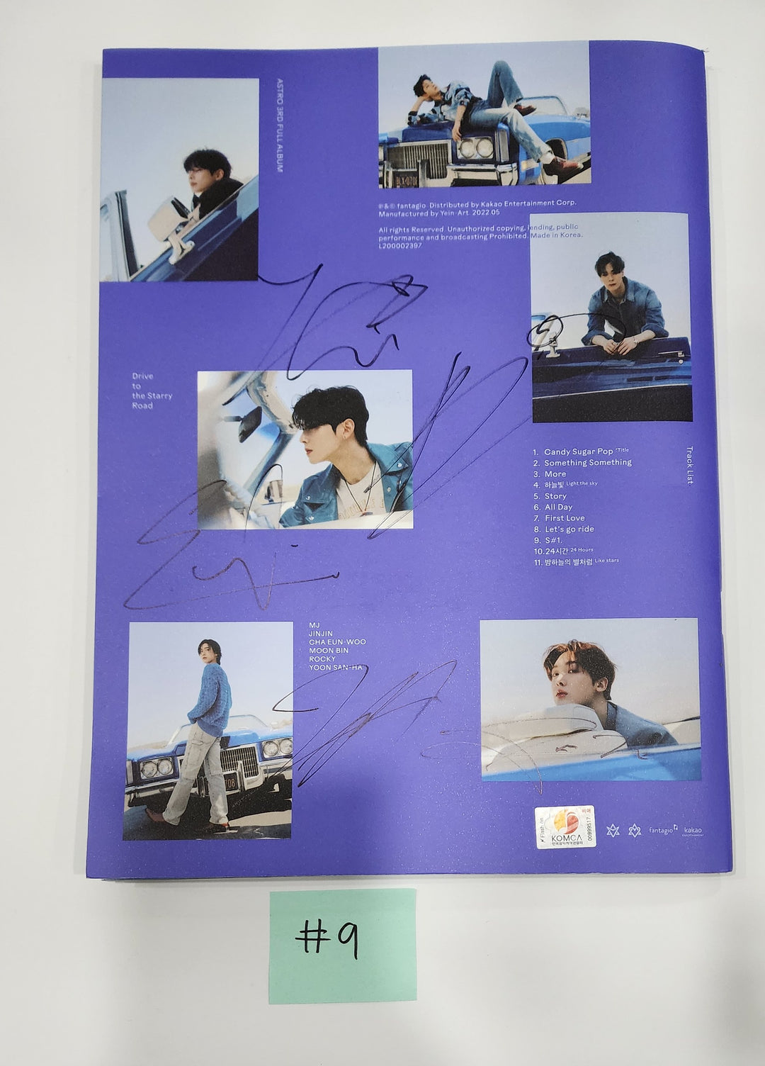 ASTRO - Hand Autographed(Signed) Promo Album [24.6.14] - HALLYUSUPERSTORE