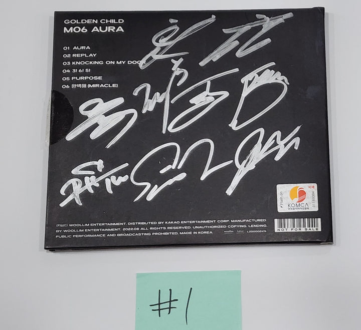 Golden Child - Hand Autographed(Signed) Promo Album [24.6.14] - HALLYUSUPERSTORE