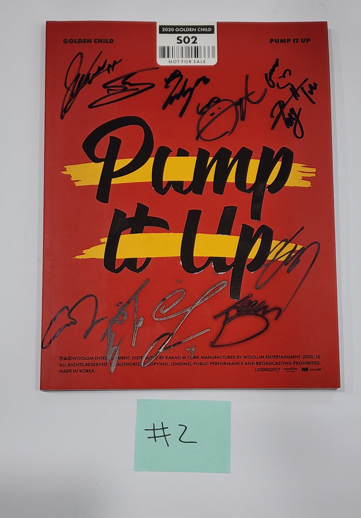 Golden Child - Hand Autographed(Signed) Promo Album [24.6.14] - HALLYUSUPERSTORE