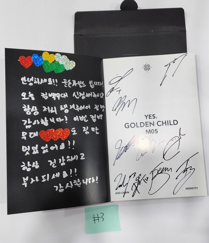 Golden Child - Hand Autographed(Signed) Promo Album [24.6.14] - HALLYUSUPERSTORE
