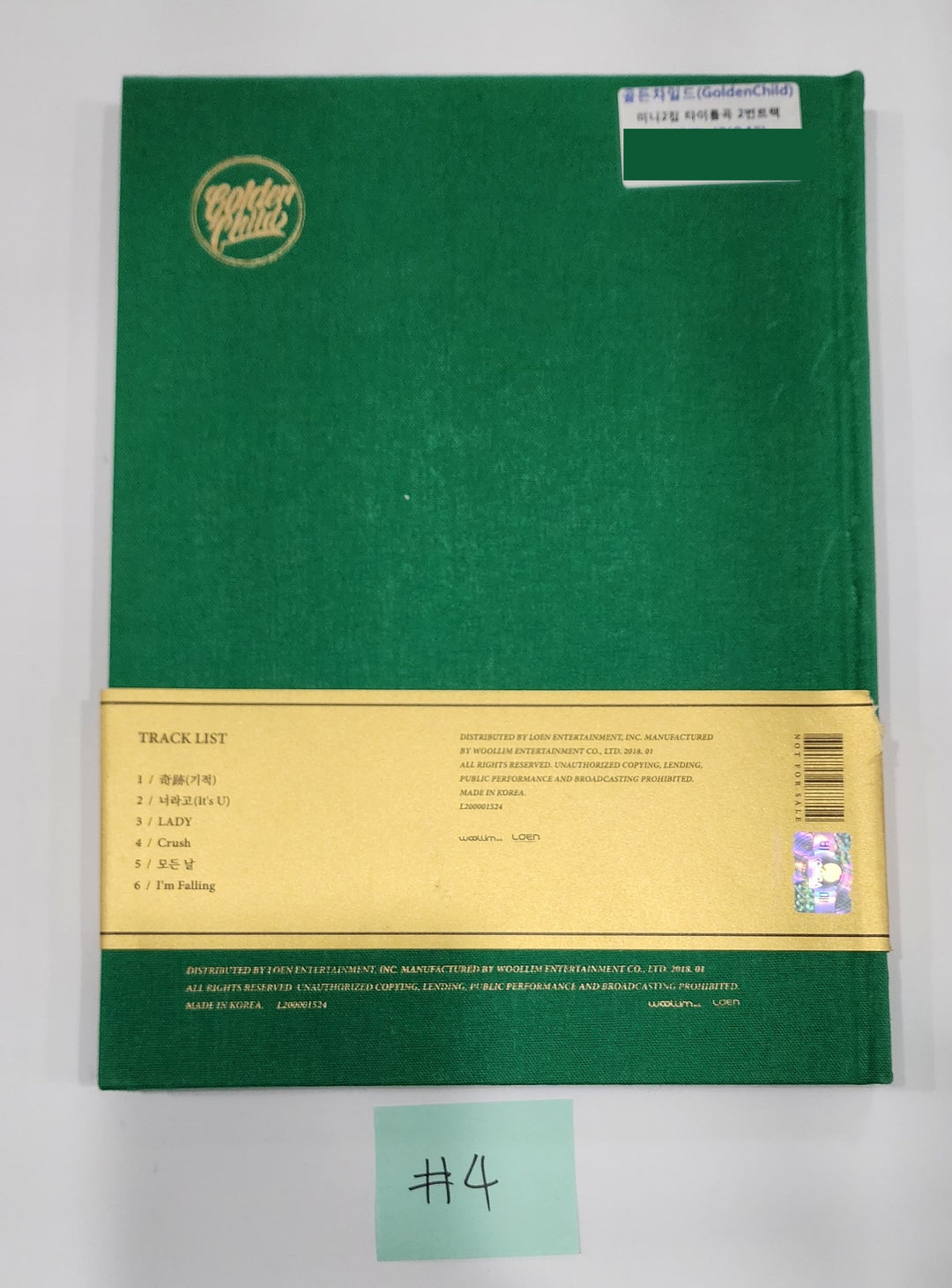 Golden Child - Hand Autographed(Signed) Promo Album [24.6.14] - HALLYUSUPERSTORE