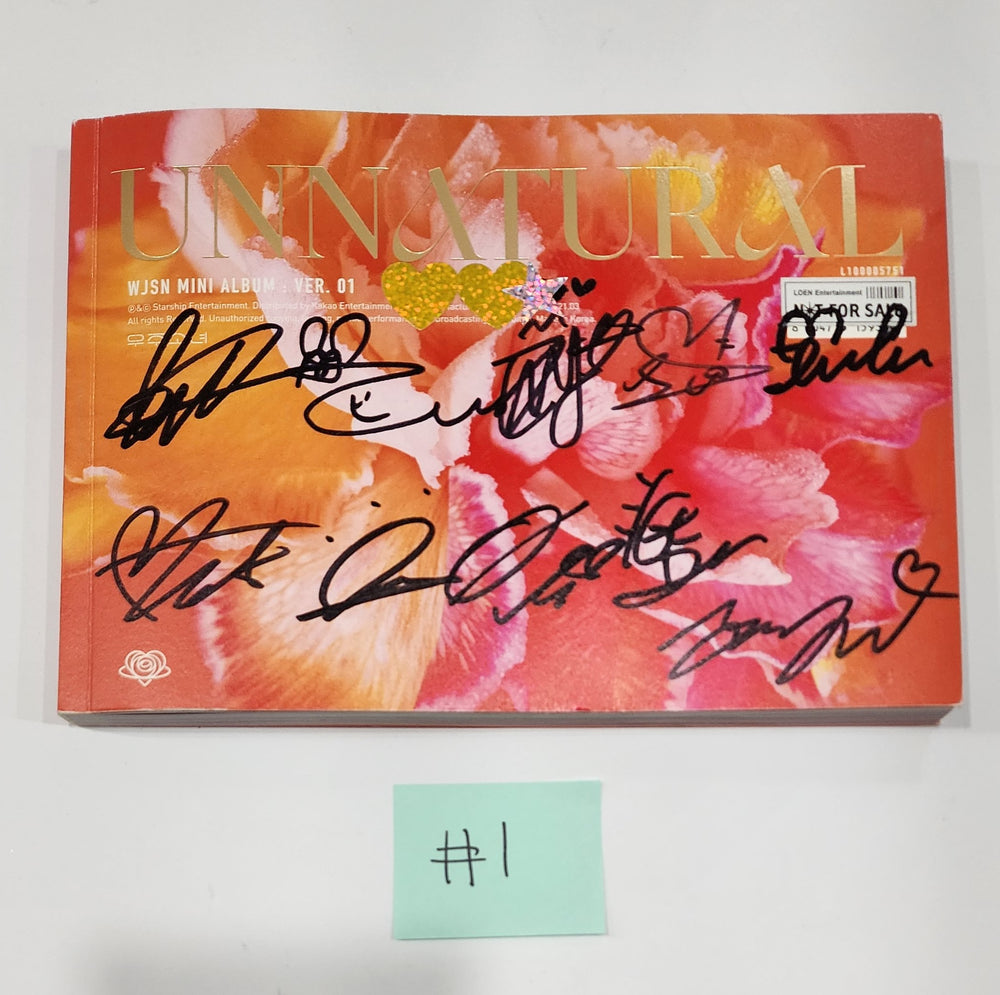 WJSN - Hand Autographed(Signed) Promo Album [24.6.14] - HALLYUSUPERSTORE