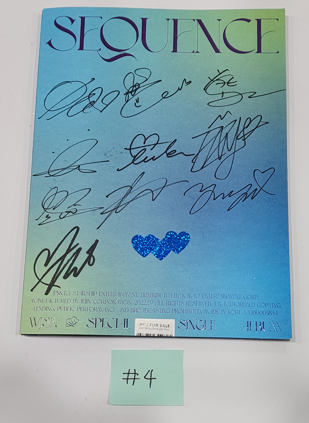 WJSN - Hand Autographed(Signed) Promo Album [24.6.14] - HALLYUSUPERSTORE
