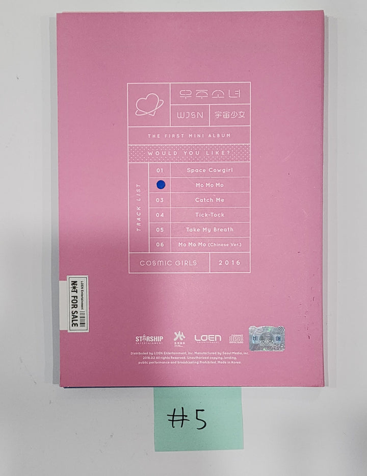 WJSN - Hand Autographed(Signed) Promo Album [24.6.14] - HALLYUSUPERSTORE