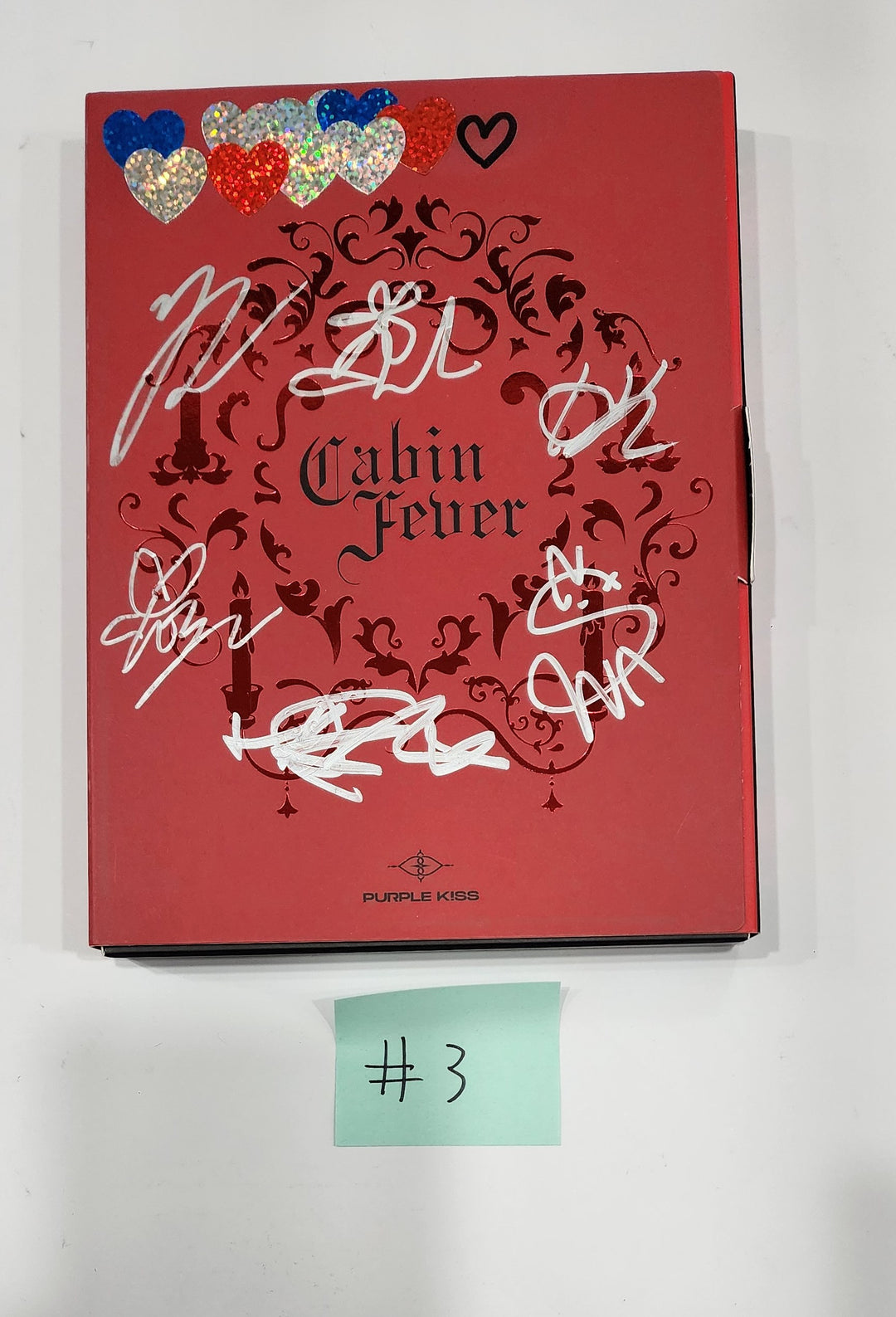 Purple Kiss - Hand Autographed(Signed) Promo Album [24.6.14] - HALLYUSUPERSTORE