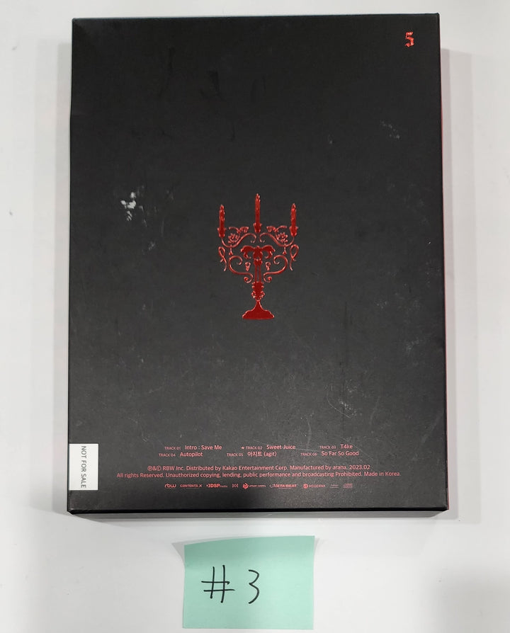 Purple Kiss - Hand Autographed(Signed) Promo Album [24.6.14] - HALLYUSUPERSTORE