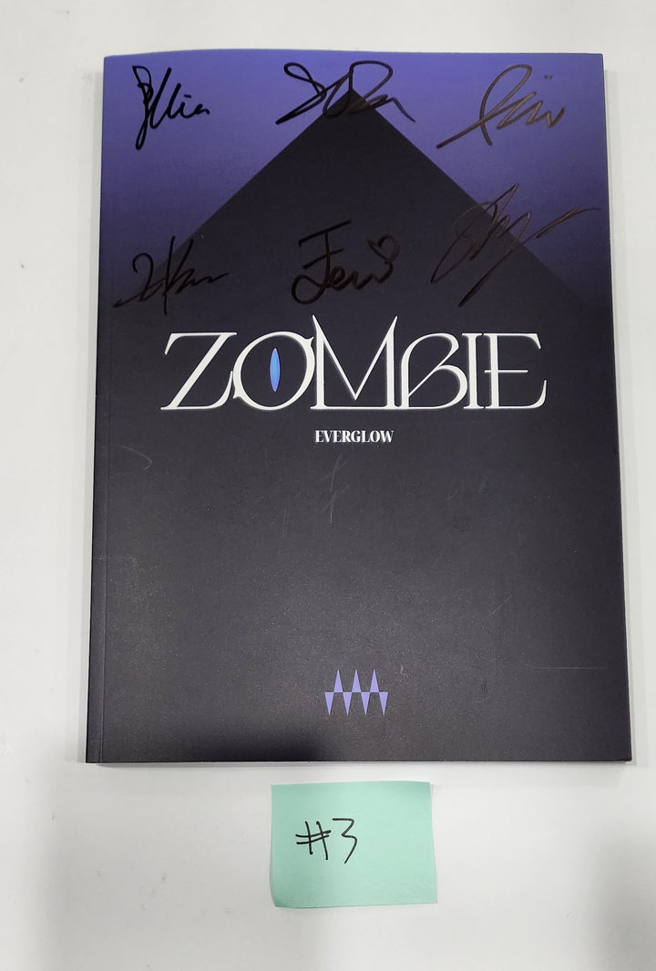 Everglow "ZOMBIE " - Hand Autographed(Signed) Promo Album [24.6.14] - HALLYUSUPERSTORE