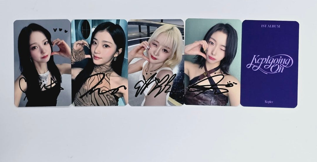 Kep1er "Kep1going On" - Hand Autographed(Signed) Photocard [24.6.17] - HALLYUSUPERSTORE