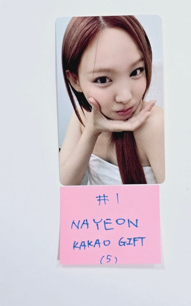 NAYEON (Of TWICE) "NA" - KAKAO Gift Event Photocard [Nemo Ver.] [24.6.17] - HALLYUSUPERSTORE