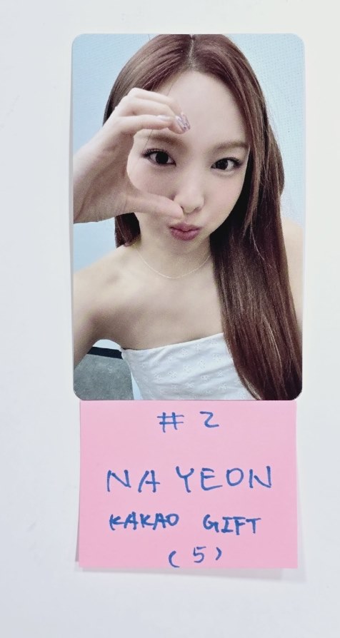 NAYEON (Of TWICE) "NA" - KAKAO Gift Event Photocard [Nemo Ver.] [24.6.17] - HALLYUSUPERSTORE