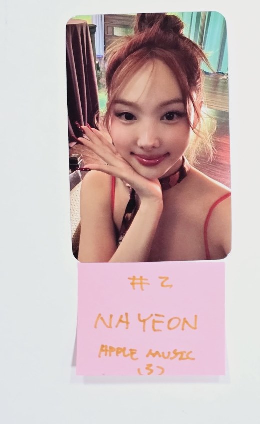 NAYEON (Of TWICE) "NA" - Apple Music Pre-Order Benefit Photocard [24.6.17] - HALLYUSUPERSTORE