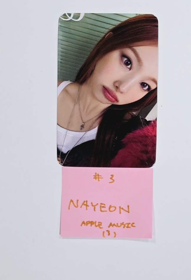 NAYEON (Of TWICE) "NA" - Apple Music Pre-Order Benefit Photocard [24.6.17] - HALLYUSUPERSTORE