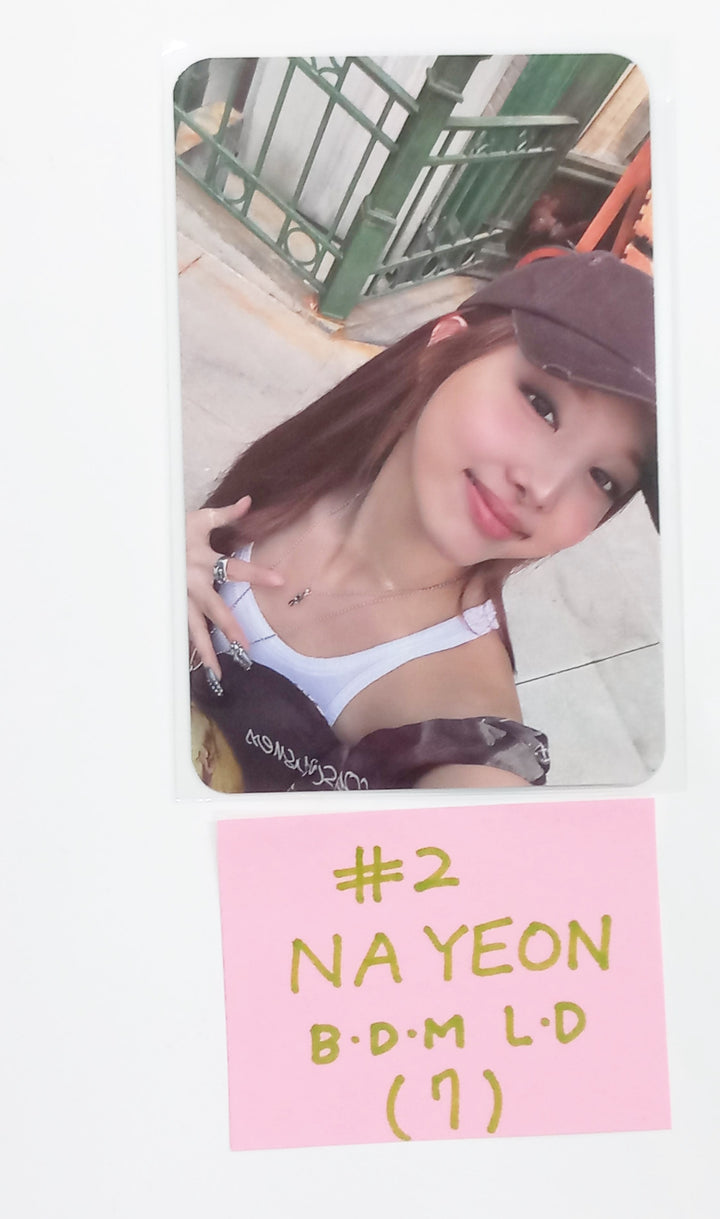 NAYEON (Of TWICE) "NA" - Blue Dream Media Lucky Draw Event Photocard, 2 Cut Photo [24.6.17] - HALLYUSUPERSTORE