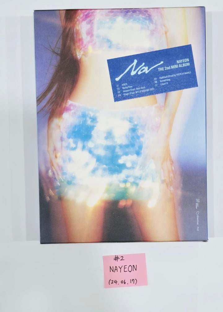 NAYEON (Of TWICE) "NA" - Hand Autographed(Signed) Promo Album [24.6.17] - HALLYUSUPERSTORE