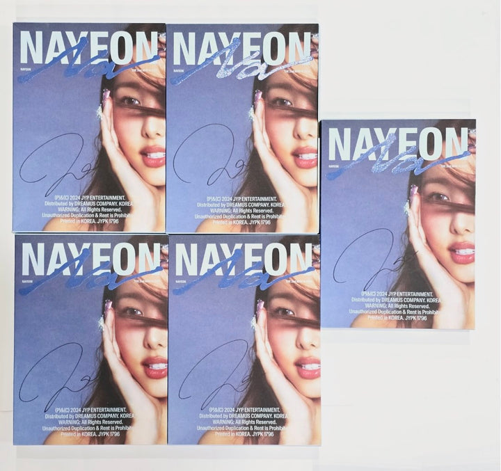 NAYEON (Of TWICE) "NA" - Hand Autographed(Signed) Promo Album [24.6.17] - HALLYUSUPERSTORE
