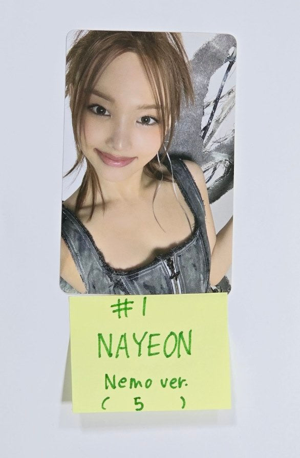 NAYEON (Of TWICE) "NA" - Official Photocard [Nemo Ver.] [24.6.18] - HALLYUSUPERSTORE