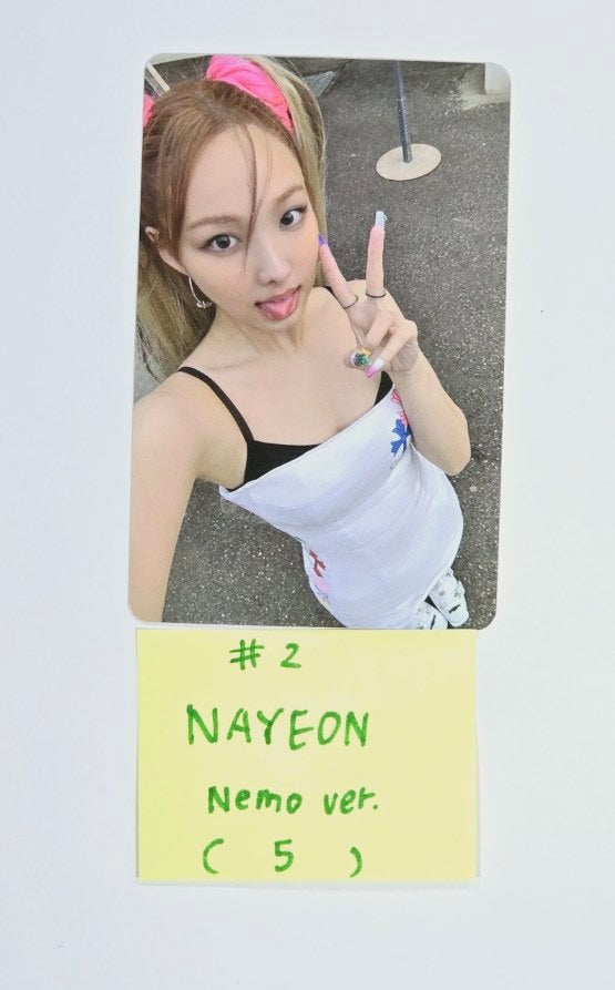 NAYEON (Of TWICE) "NA" - Official Photocard [Nemo Ver.] [24.6.18] - HALLYUSUPERSTORE