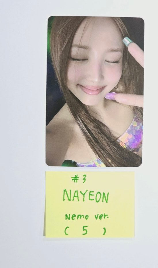 NAYEON (Of TWICE) "NA" - Official Photocard [Nemo Ver.] [24.6.18] - HALLYUSUPERSTORE