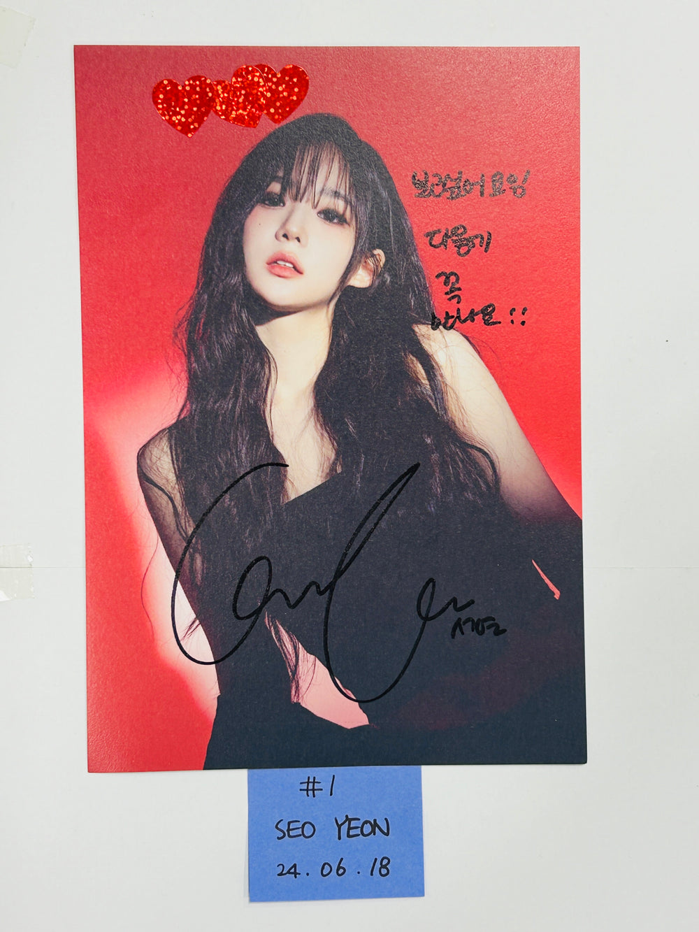 TripleS - A Cut Page From Fansign Event Album [24.6.18] - HALLYUSUPERSTORE