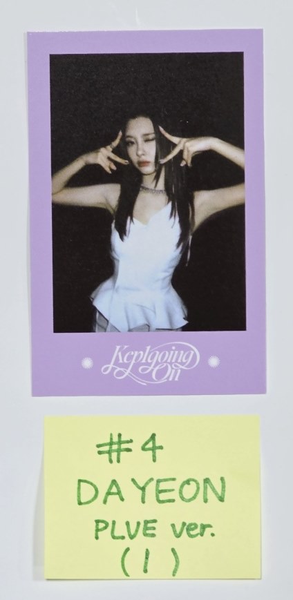 Kep1er "Kep1going On" - Official Photocard [PLVE Ver.] (1) [24.6.18] - HALLYUSUPERSTORE
