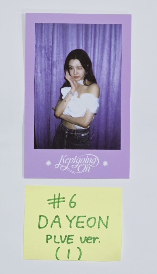 Kep1er "Kep1going On" - Official Photocard [PLVE Ver.] (1) [24.6.18] - HALLYUSUPERSTORE