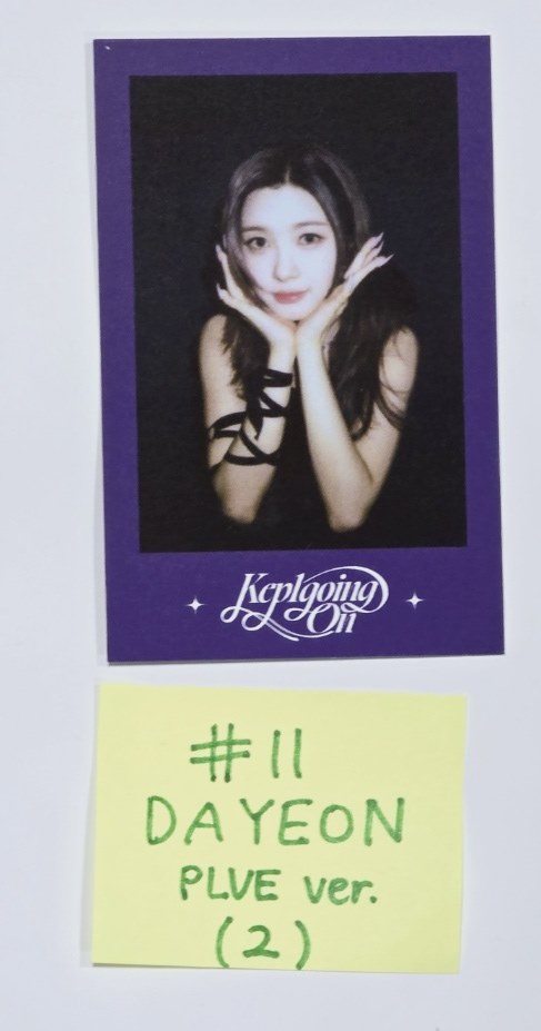 Kep1er "Kep1going On" - Official Photocard [PLVE Ver.] (1) [24.6.18] - HALLYUSUPERSTORE