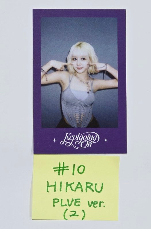 Kep1er "Kep1going On" - Official Photocard [PLVE Ver.] (2) [24.6.18] - HALLYUSUPERSTORE