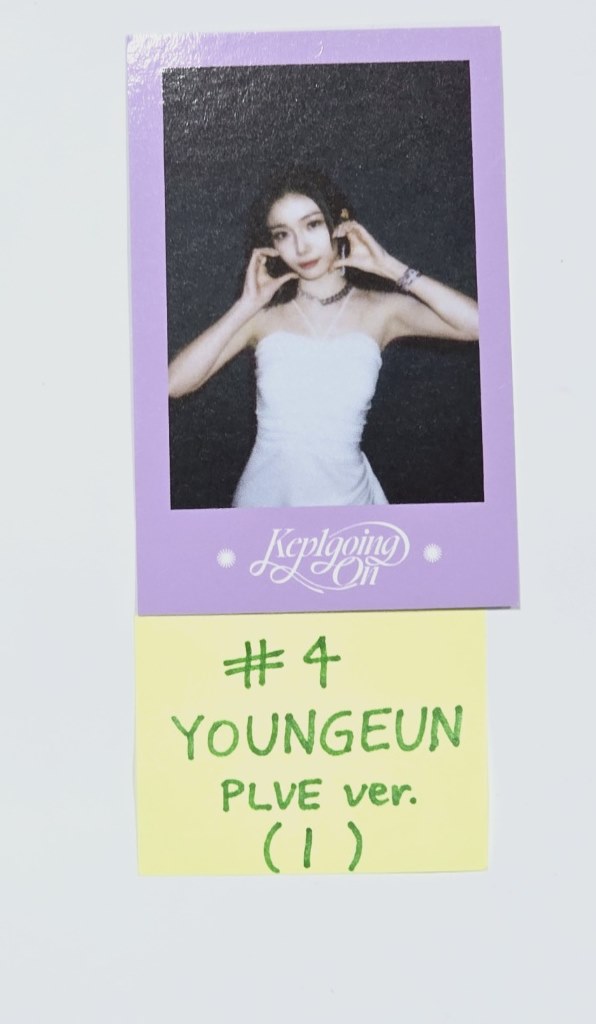 Kep1er "Kep1going On" - Official Photocard [PLVE Ver.] (2) [24.6.18] - HALLYUSUPERSTORE