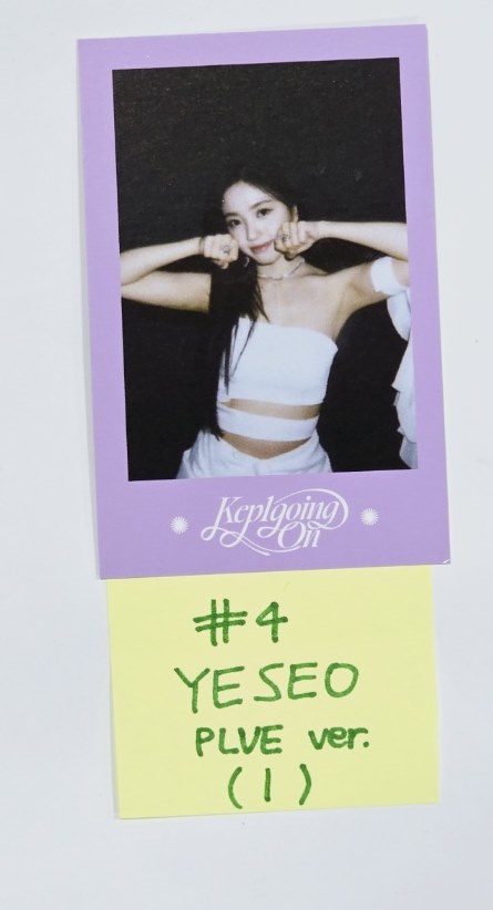 Kep1er "Kep1going On" - Official Photocard [PLVE Ver.] (2) [24.6.18] - HALLYUSUPERSTORE