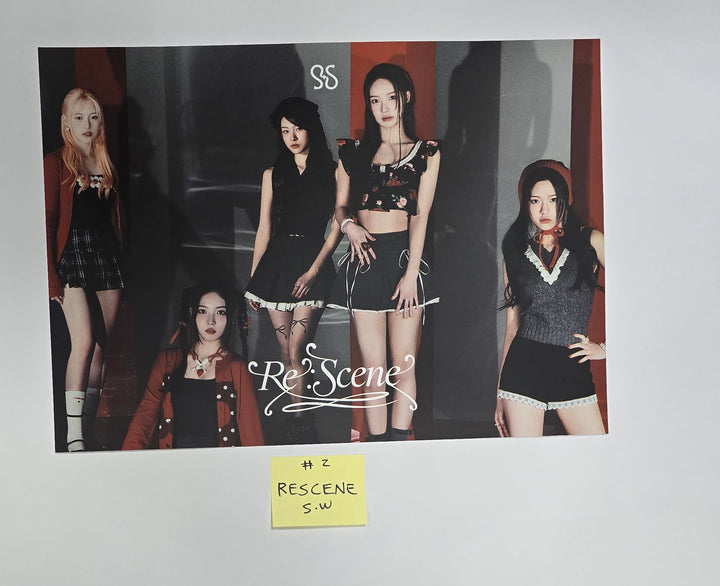 RESCENE "Re:Scene" - Hand Autographed(Signed) Paper [24.6.20] - HALLYUSUPERSTORE