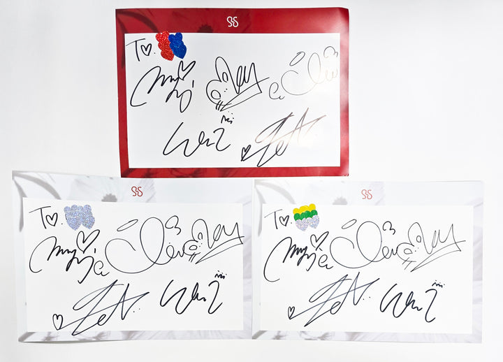 RESCENE "Re:Scene" - Hand Autographed(Signed) Paper [24.6.20] - HALLYUSUPERSTORE