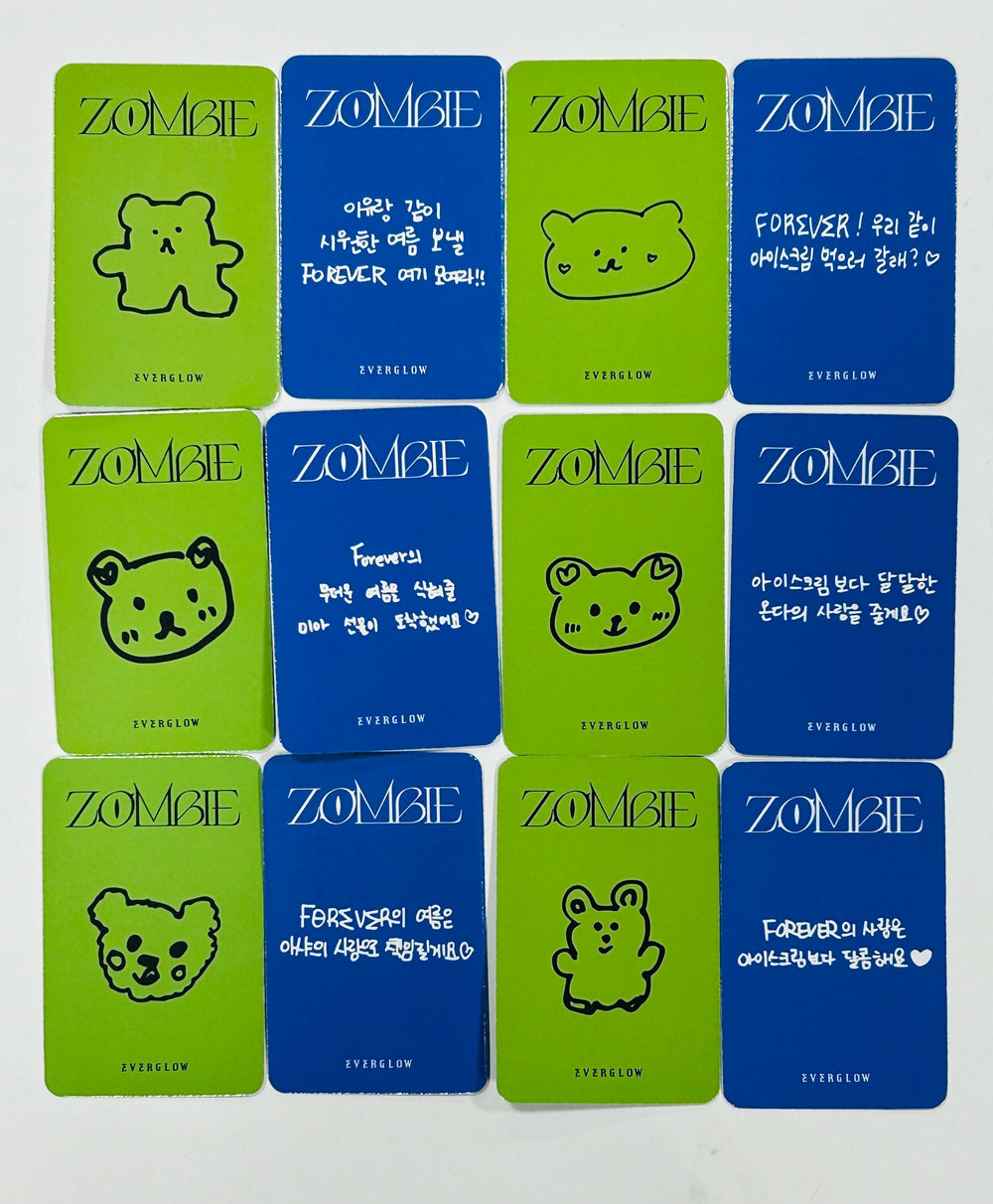 Everglow "ZOMBIE " - Apple Music Fansign Event Photocard [24.6.20] - HALLYUSUPERSTORE