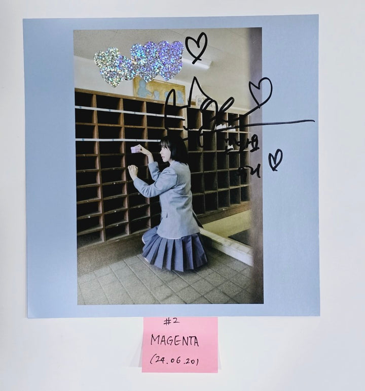 QWER "MANITO" - A Cut Page From Fansign Event Album [24.6.20] - HALLYUSUPERSTORE