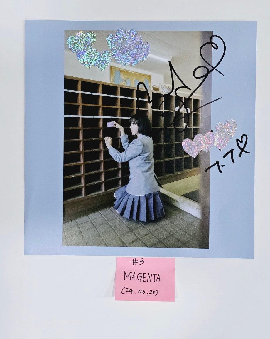 QWER "MANITO" - A Cut Page From Fansign Event Album [24.6.20] - HALLYUSUPERSTORE