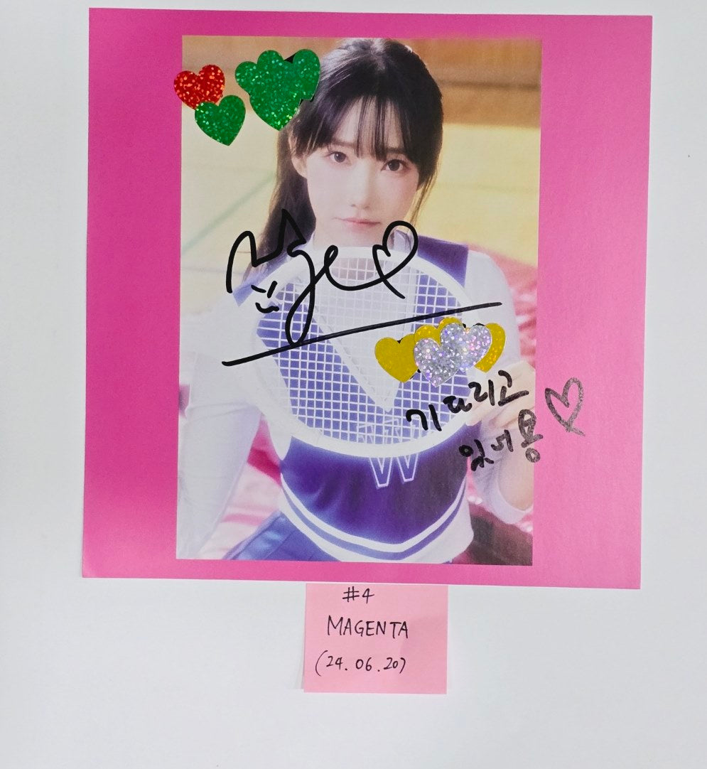 QWER "MANITO" - A Cut Page From Fansign Event Album [24.6.20] - HALLYUSUPERSTORE