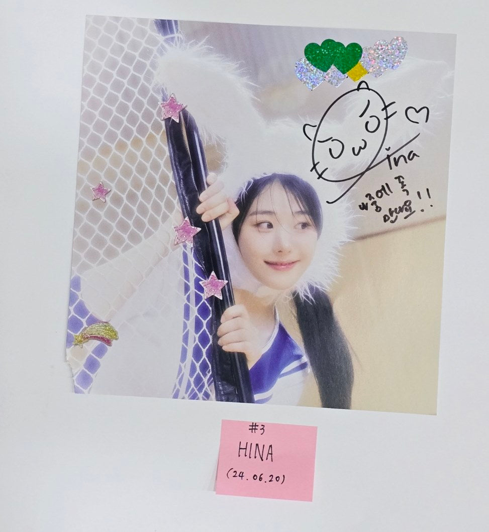 QWER "MANITO" - A Cut Page From Fansign Event Album [24.6.20] - HALLYUSUPERSTORE