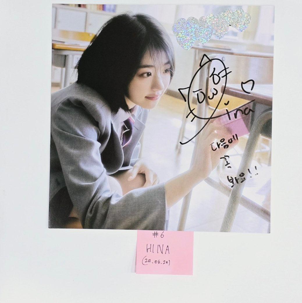 QWER "MANITO" - A Cut Page From Fansign Event Album [24.6.20] - HALLYUSUPERSTORE