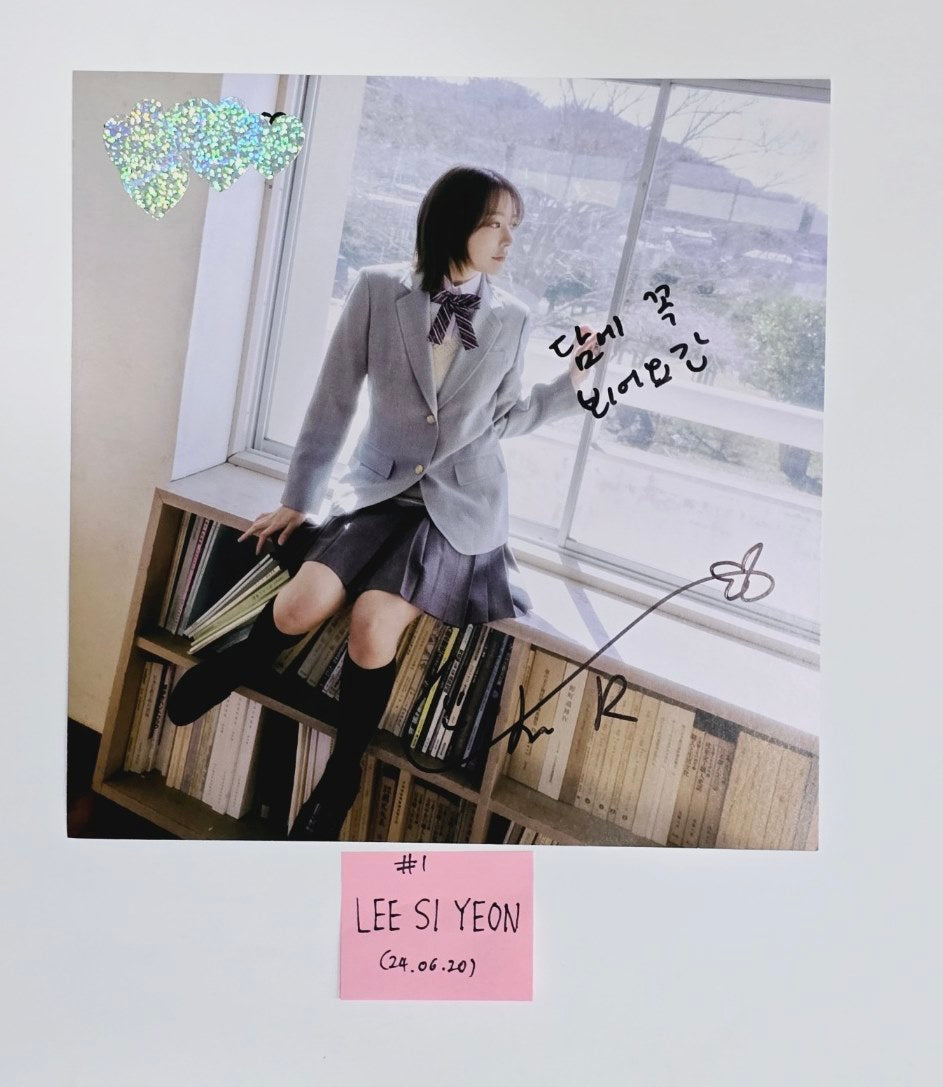 QWER "MANITO" - A Cut Page From Fansign Event Album [24.6.20] - HALLYUSUPERSTORE