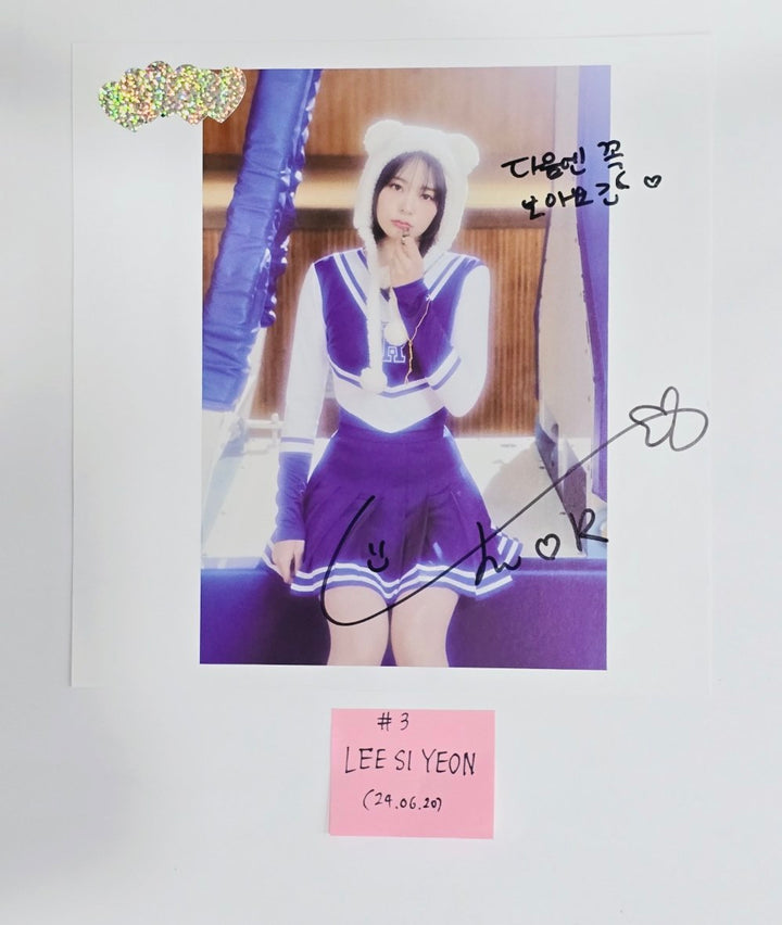 QWER "MANITO" - A Cut Page From Fansign Event Album [24.6.20] - HALLYUSUPERSTORE