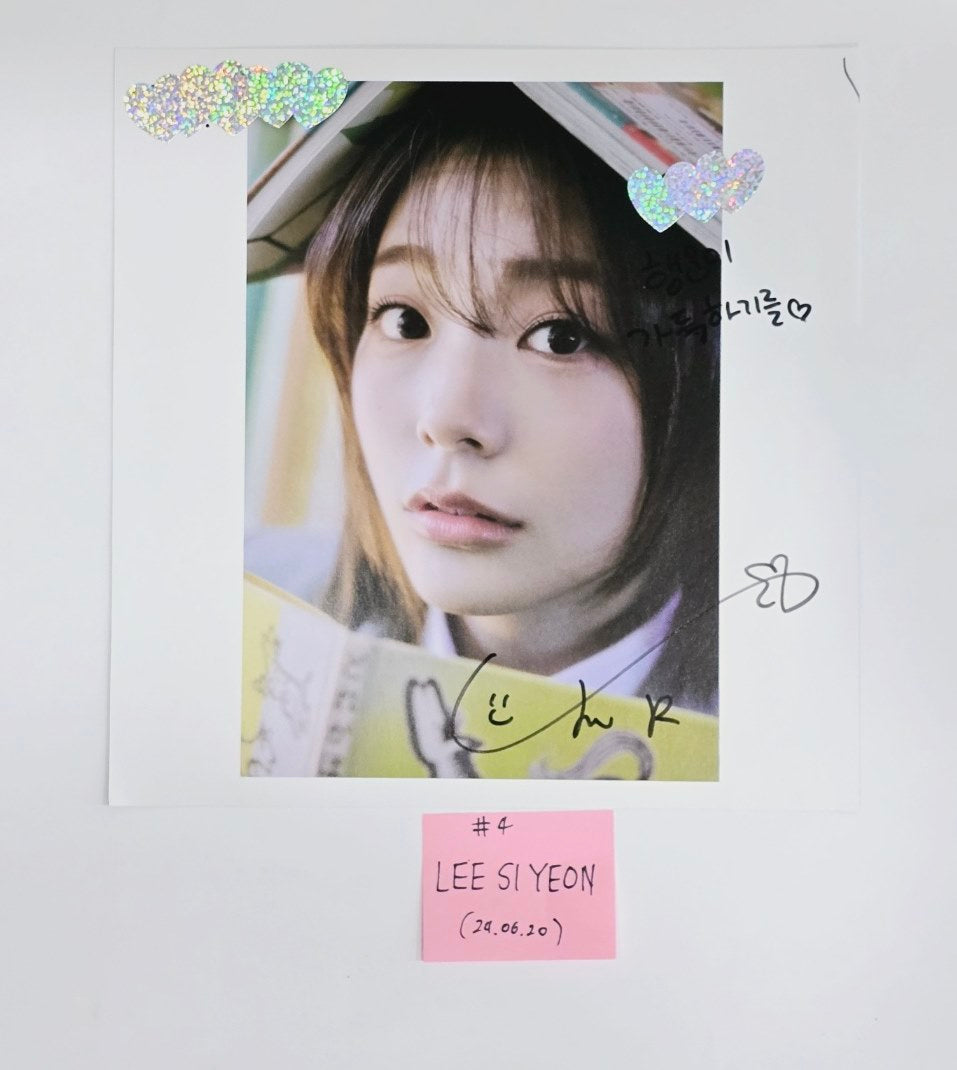 QWER "MANITO" - A Cut Page From Fansign Event Album [24.6.20] - HALLYUSUPERSTORE