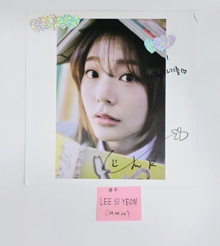 QWER "MANITO" - A Cut Page From Fansign Event Album [24.6.20] - HALLYUSUPERSTORE